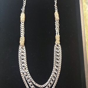 Gorgeous Mixed Metals Necklace - adjustable